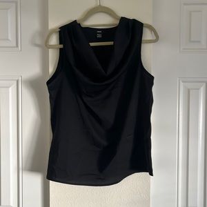 Relaxed neckline business casual top